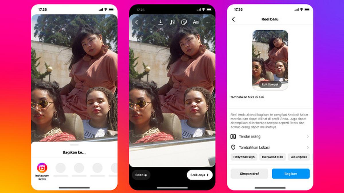 Meta Mengumumkan Fitur Baru Untuk Reel Instagram Dan Reel Facebook