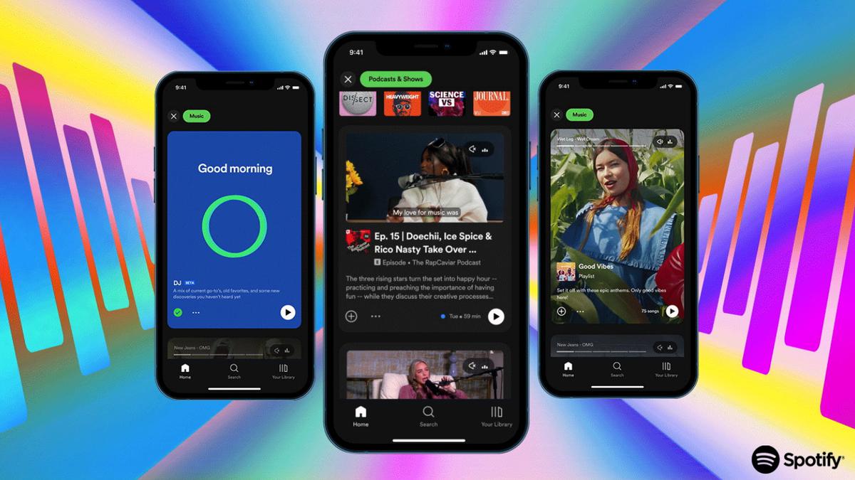 Spotify Sekarang Meluncurkan Desain Baru Yang Menampilkan Konten Vertikal Bergaya TikTok