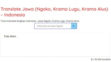 3 Tools Translate Indonesia Ke Jawa Halus Terbaik